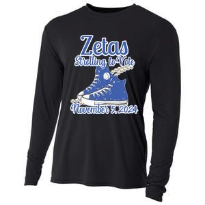 Zetas Strolling To Vote November 5 2024 Chucks Cooling Performance Long Sleeve Crew