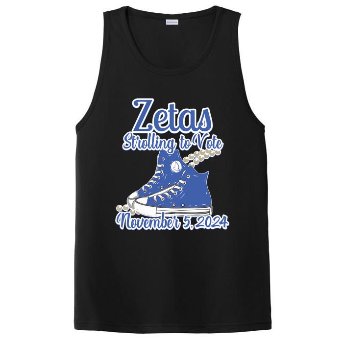 Zetas Strolling To Vote November 5 2024 Chucks PosiCharge Competitor Tank