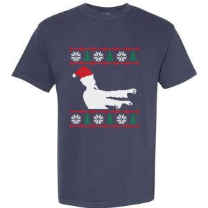 Zombie Santa Ugly Christmas Garment-Dyed Heavyweight T-Shirt