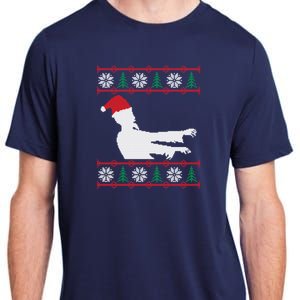 Zombie Santa Ugly Christmas Adult ChromaSoft Performance T-Shirt