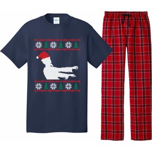 Zombie Santa Ugly Christmas Pajama Set