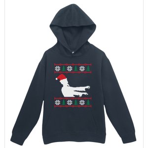 Zombie Santa Ugly Christmas Urban Pullover Hoodie