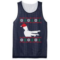 Zombie Santa Ugly Christmas Mesh Reversible Basketball Jersey Tank