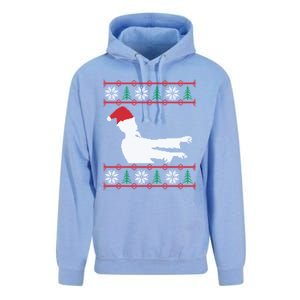 Zombie Santa Ugly Christmas Unisex Surf Hoodie