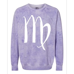 Zodiac Sign Virgo Horoscope Cool Gift Colorblast Crewneck Sweatshirt