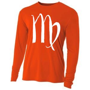 Zodiac Sign Virgo Horoscope Cool Gift Cooling Performance Long Sleeve Crew