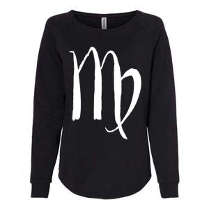 Zodiac Sign Virgo Horoscope Cool Gift Womens California Wash Sweatshirt