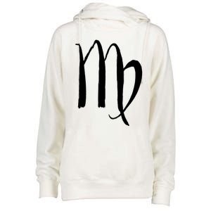 Zodiac Sign Virgo Horoscope Cool Gift Womens Funnel Neck Pullover Hood