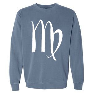 Zodiac Sign Virgo Horoscope Cool Gift Garment-Dyed Sweatshirt