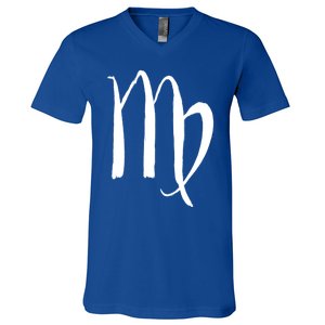 Zodiac Sign Virgo Horoscope Cool Gift V-Neck T-Shirt