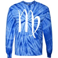 Zodiac Sign Virgo Horoscope Cool Gift Tie-Dye Long Sleeve Shirt