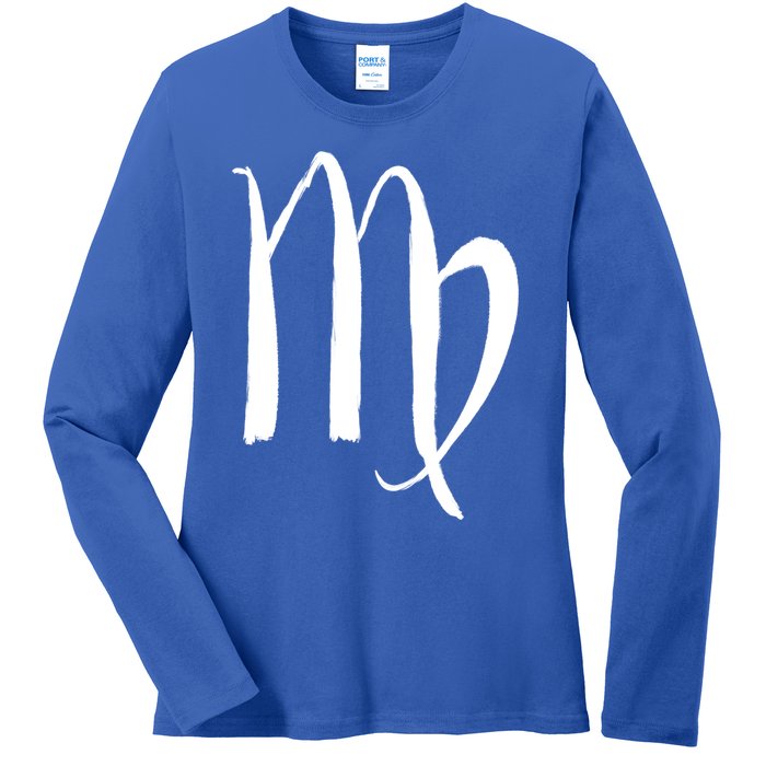 Zodiac Sign Virgo Horoscope Cool Gift Ladies Long Sleeve Shirt