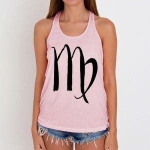 Zodiac Sign Virgo Horoscope Cool Gift Women's Knotted Racerback Tank