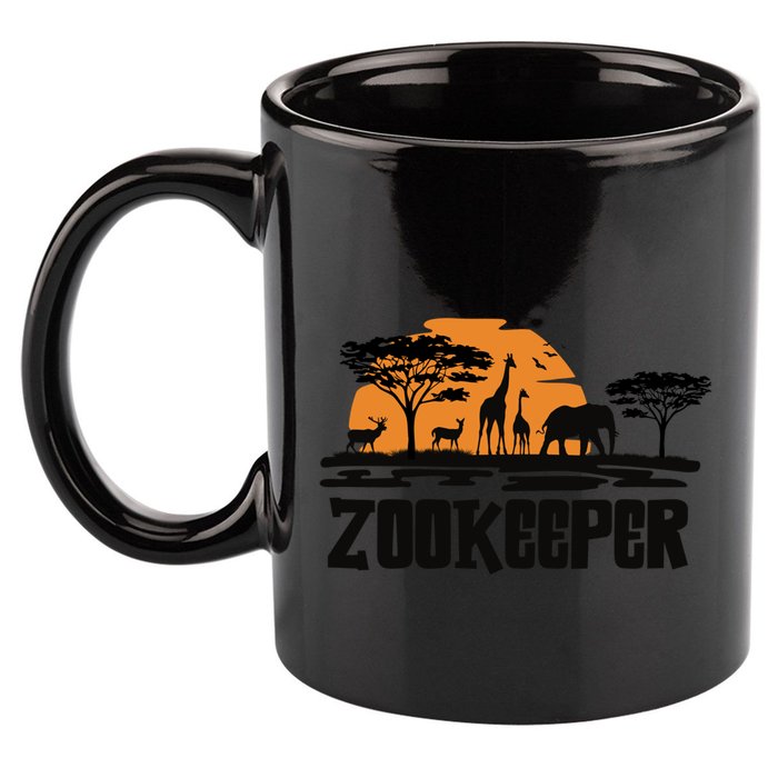 Zoo Safari Wildlife Trip Crew And Zoo Animal Lover Zookeeper Gift 11oz C Handle Ceramic Mug