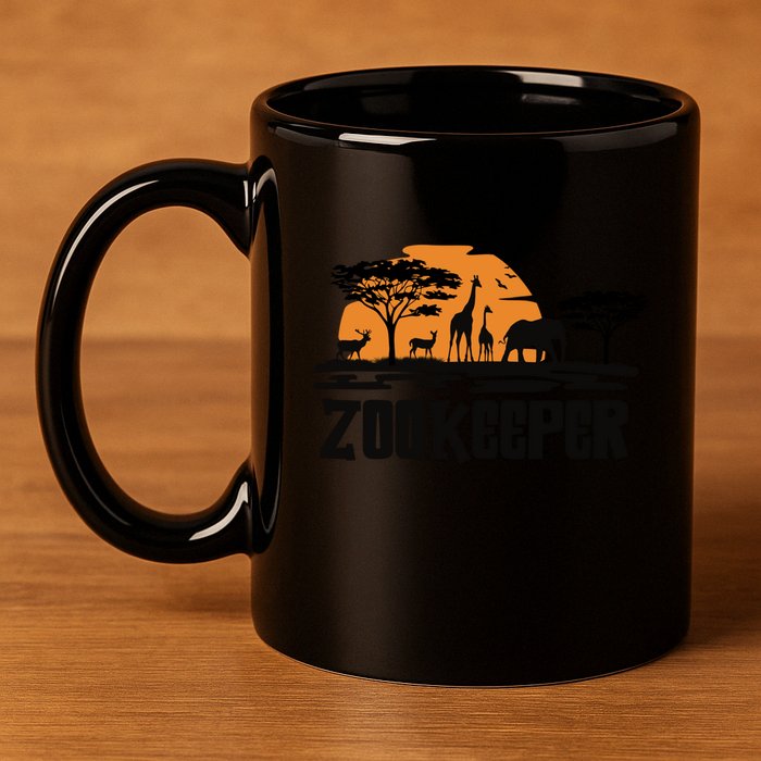 Zoo Safari Wildlife Trip Crew And Zoo Animal Lover Zookeeper Gift 11oz C Handle Ceramic Mug