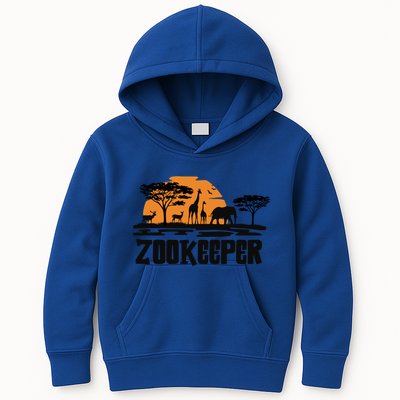 Zoo Safari Wildlife Trip Crew And Zoo Animal Lover Zookeeper Gift Kids Hoodie