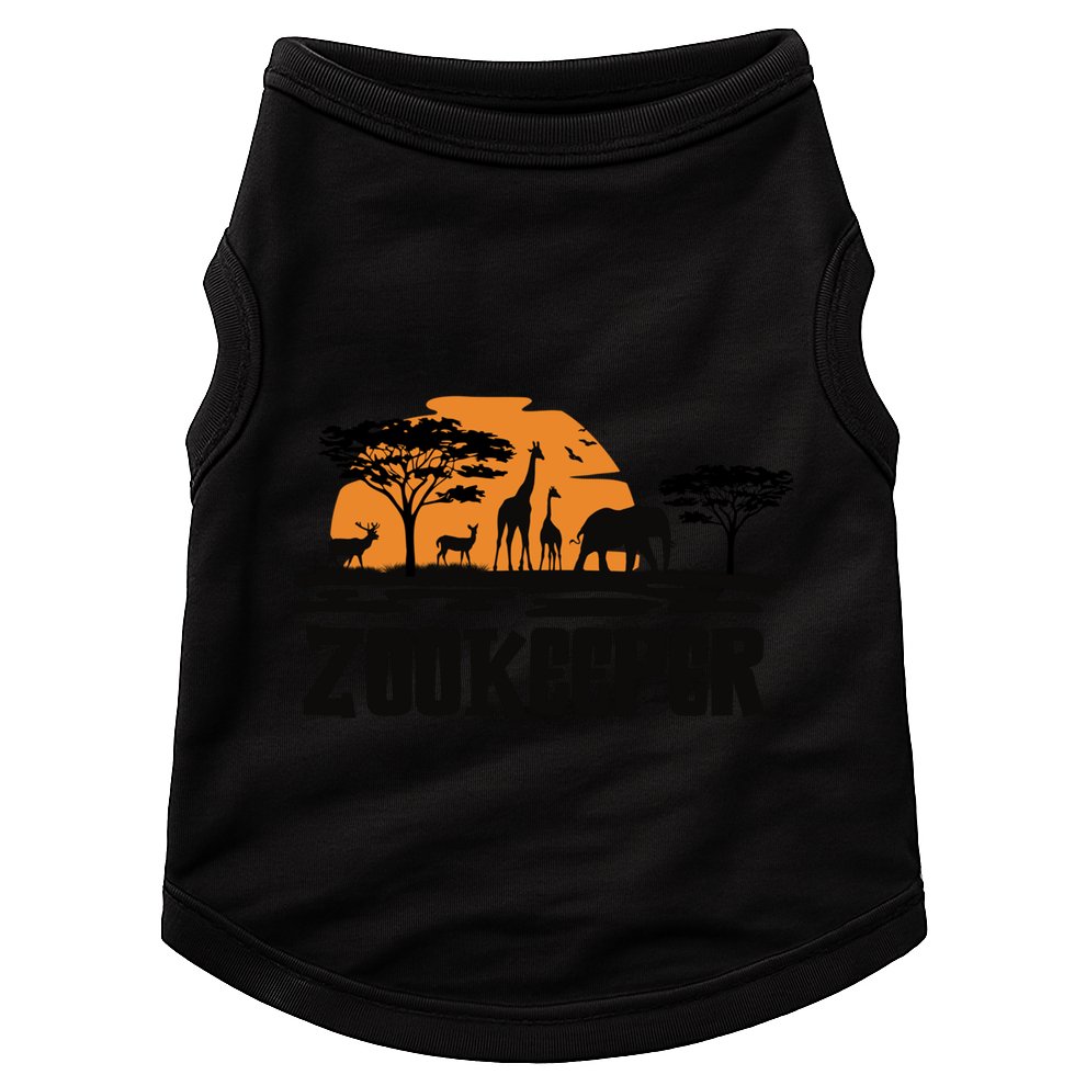 Zoo Safari Wildlife Trip Crew And Zoo Animal Lover Zookeeper Gift Doggie Tank