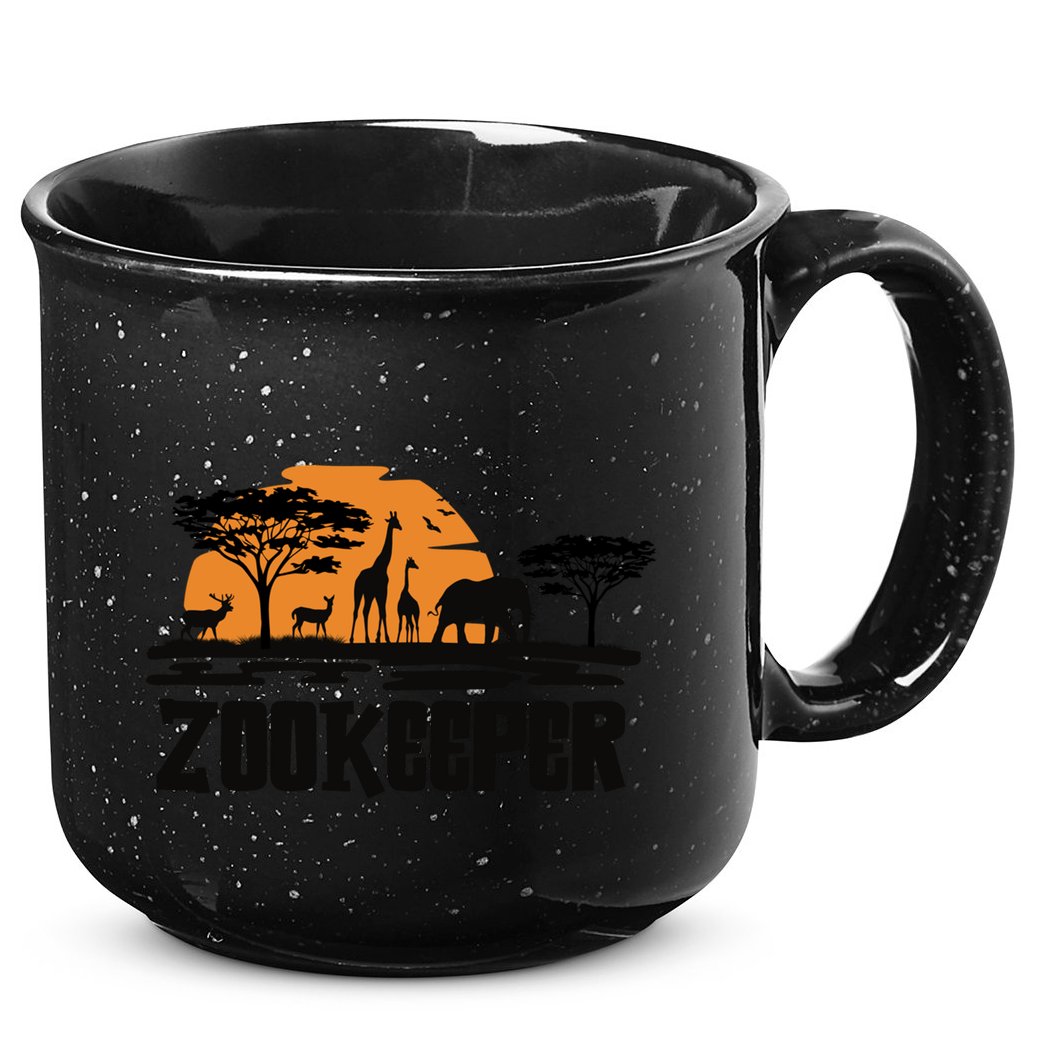 Zoo Safari Wildlife Trip Crew And Zoo Animal Lover Zookeeper Gift 15oz Campfire Ceramic Mug