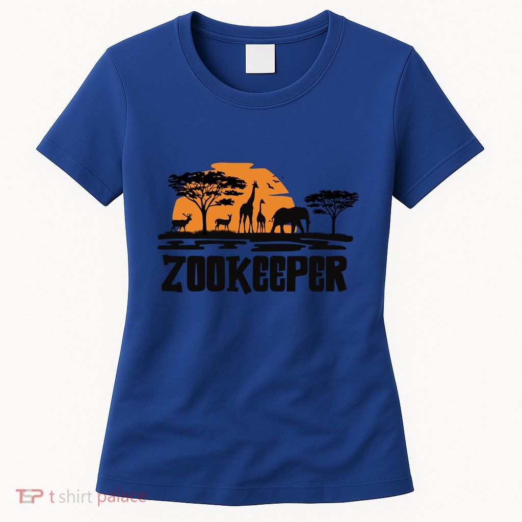 Zoo Safari Wildlife Trip Crew And Zoo Animal Lover Zookeeper Gift Womens T-Shirt
