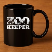 Zookeeper Safari 11oz C Handle Ceramic Mug