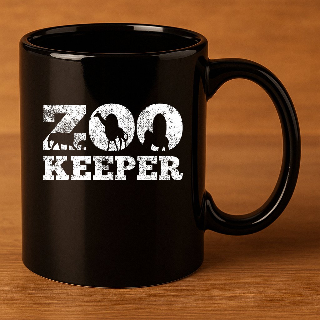 Zookeeper Safari 11oz C Handle Ceramic Mug