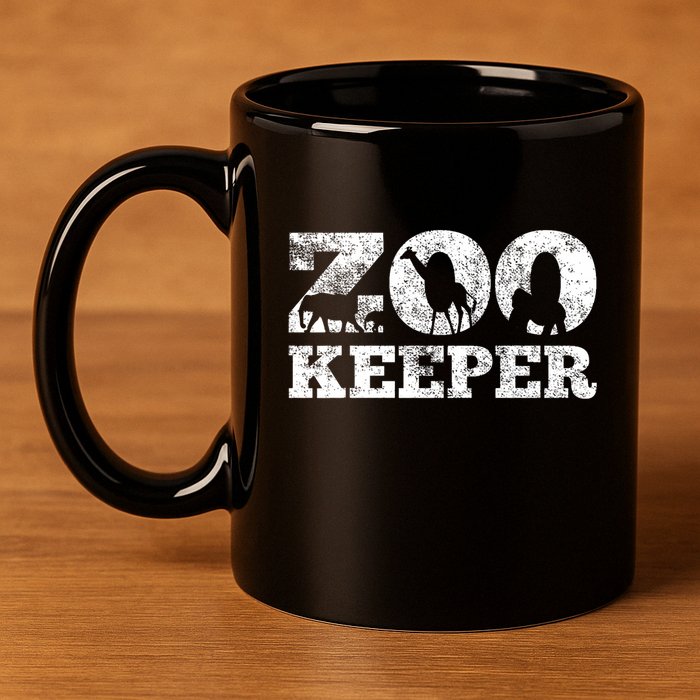 Zookeeper Safari 11oz C Handle Ceramic Mug