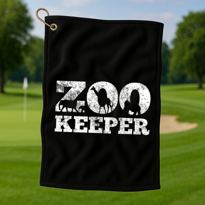 Zookeeper Safari Golf Towel