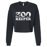 Zookeeper Safari Cropped Pullover Crew