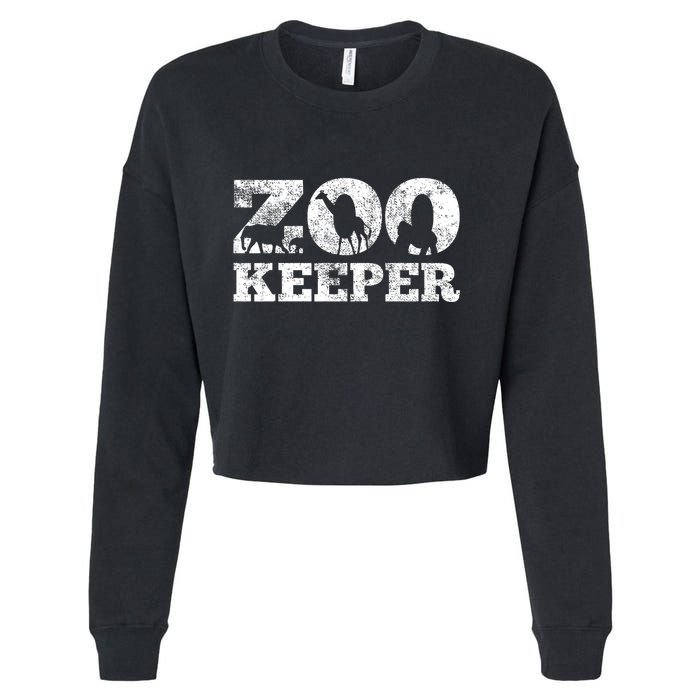 Zookeeper Safari Cropped Pullover Crew