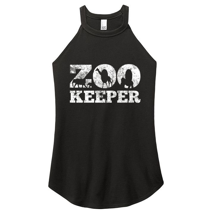 Zookeeper Safari Women's Perfect Tri Rocker Tank