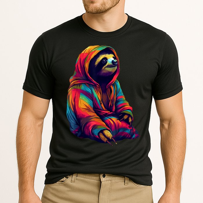 Zen Sloth Cooling Performance Crew T-Shirt