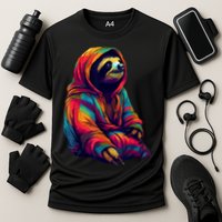 Zen Sloth Cooling Performance Crew T-Shirt