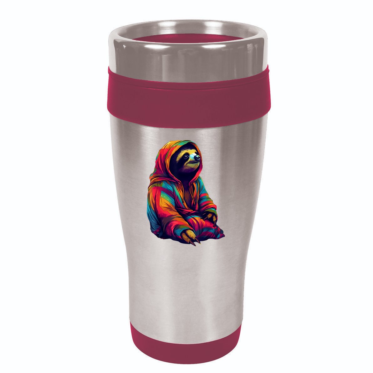 Zen Sloth 16oz Travel Tumbler