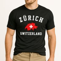 Zurich Switzerland Cooling Performance Crew T-Shirt