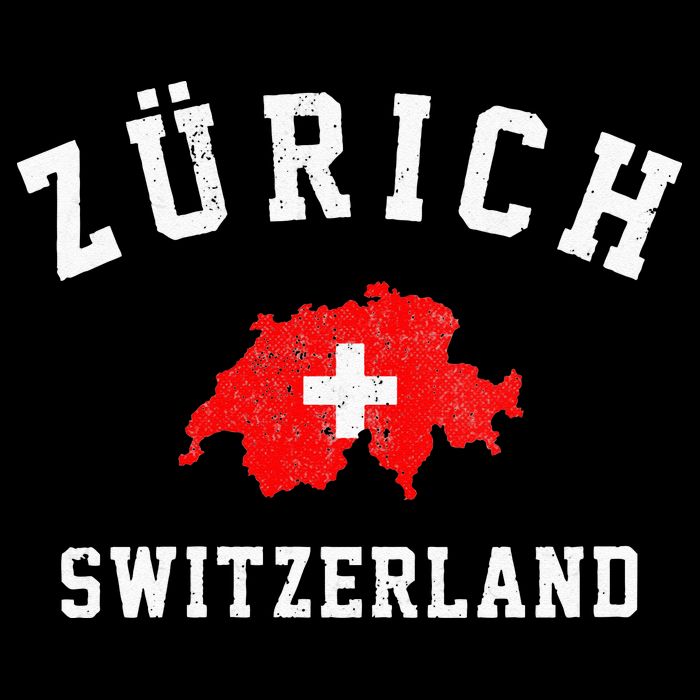 Zurich Switzerland Cooling Performance Crew T-Shirt