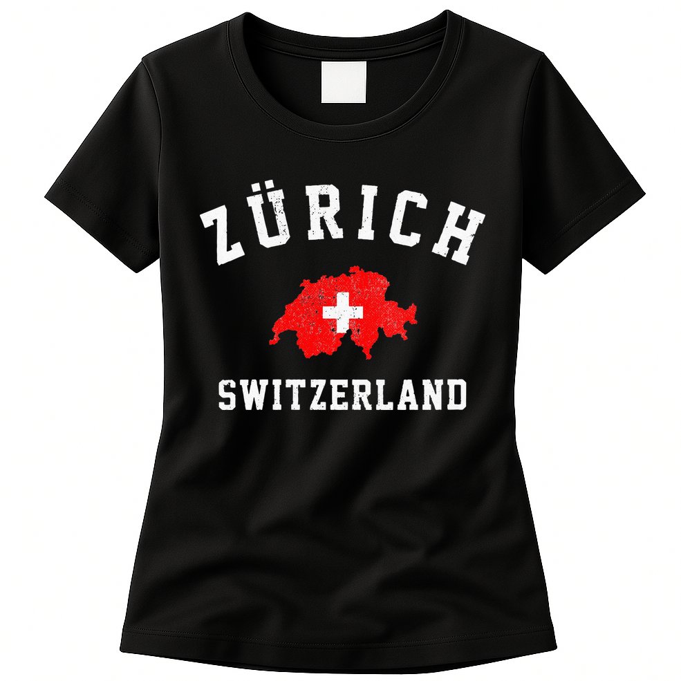 Zurich Switzerland Womens T-Shirt