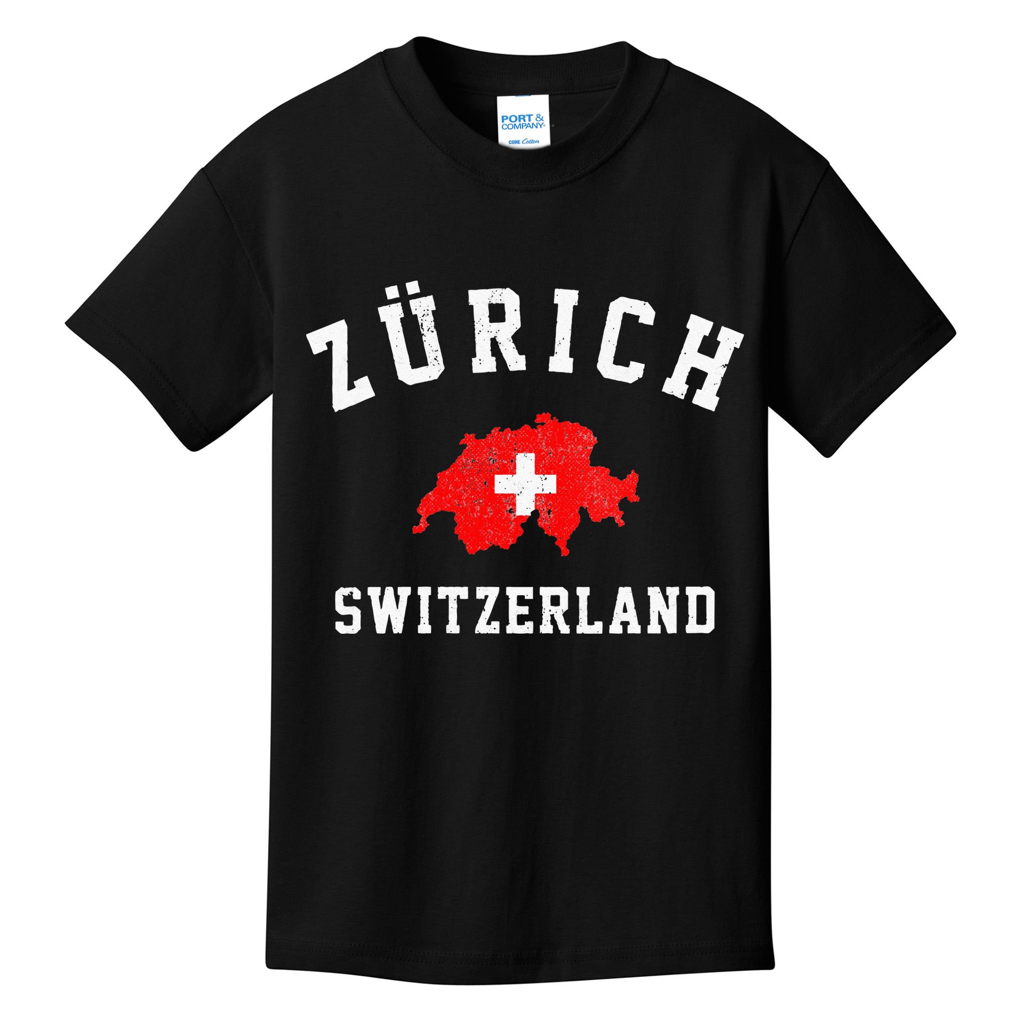 Zurich Switzerland Kids T-Shirt