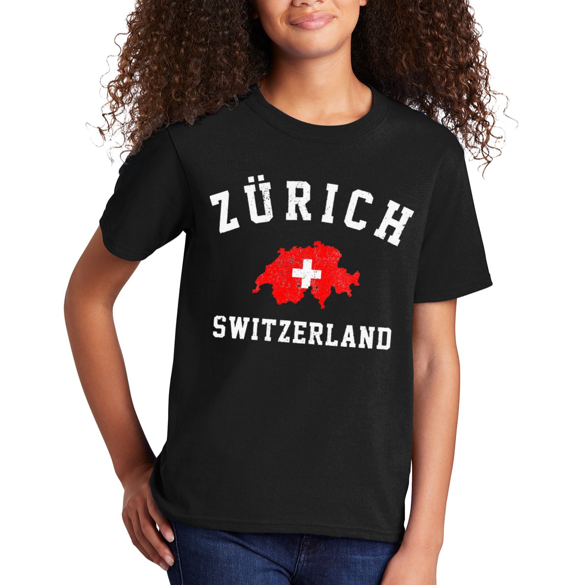 Zurich Switzerland Kids T-Shirt