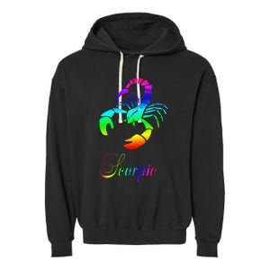 Zodiac Scorpio Garment-Dyed Fleece Hoodie