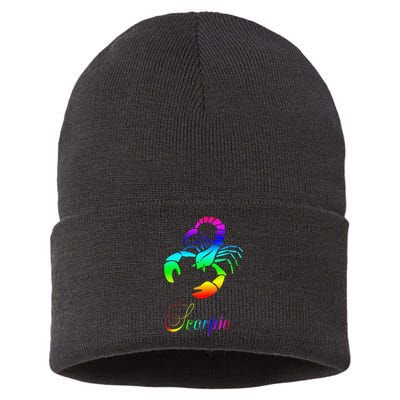 Zodiac Scorpio Sustainable Knit Beanie