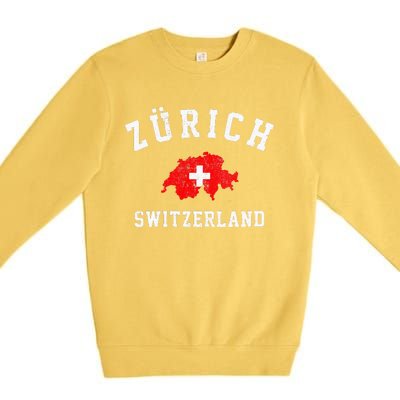 zurich switzerland Premium Crewneck Sweatshirt