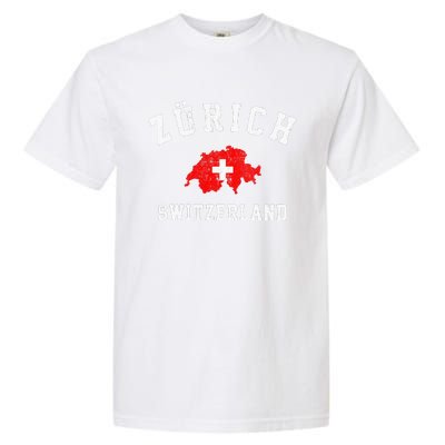 zurich switzerland Garment-Dyed Heavyweight T-Shirt