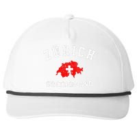 Zurich Switzerland Snapback Five-Panel Rope Hat