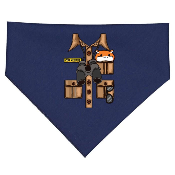 Zookeeper Safari USA-Made Doggie Bandana