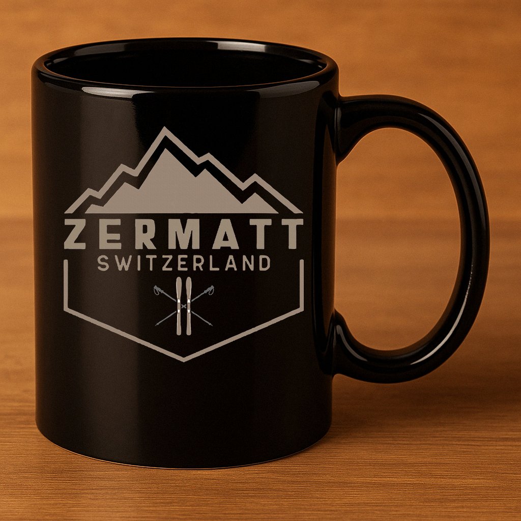 Zermatt Switzerland 11oz C Handle Ceramic Mug
