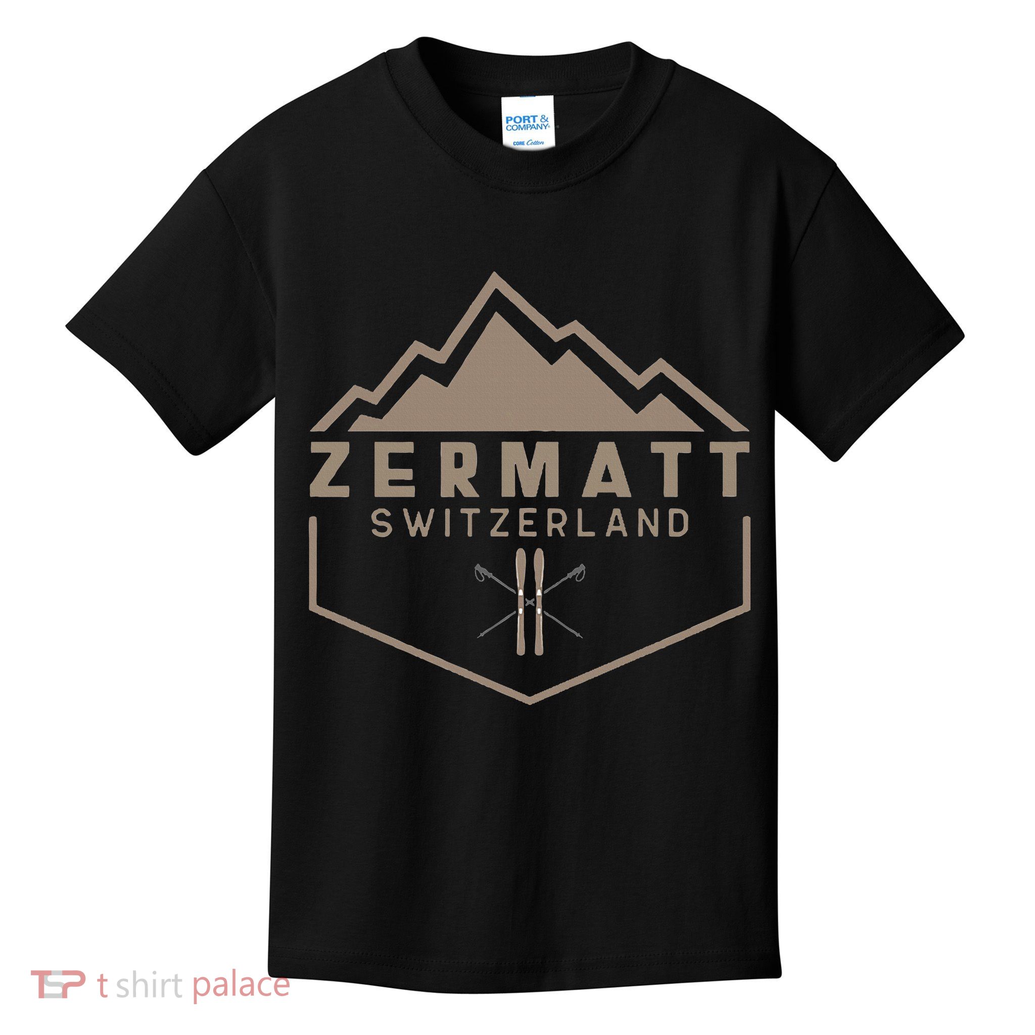 Zermatt Switzerland Kids T-Shirt