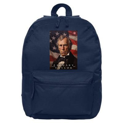 Zachary Taylor 12th President Of The United States Portrait 16 in Basic Backpack