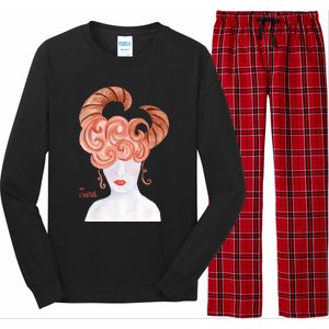 Zodiac Taurus Astrology The Bull Earth Gift Long Sleeve Pajama Set