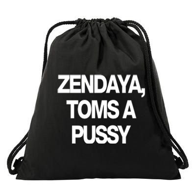 Zendaya Toms A Pussy Drawstring Bag