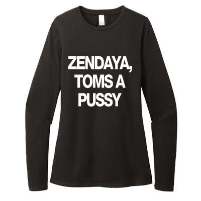 Zendaya Toms A Pussy Womens CVC Long Sleeve Shirt